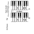 Hastie Studio Piano Scale Cheat Sheet Finger Charts - Paperback