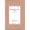 Hittite Diplomatic Texts, Second Edition - Paperback