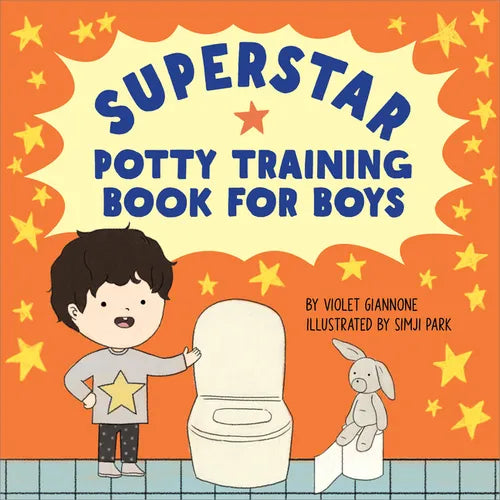 Superstar Potty Training Book for Boys - Paperback