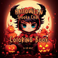 Halloween Spooky Chibi Coloring Book - Paperback