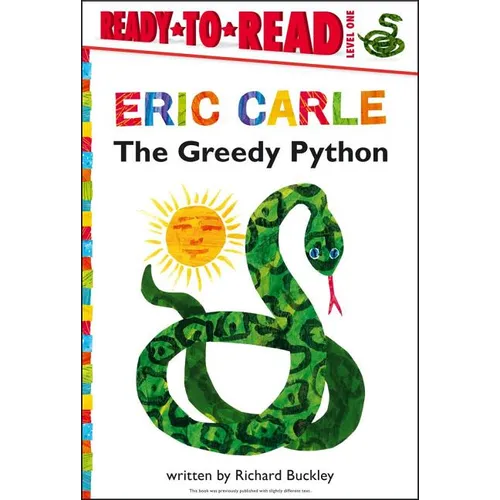 The Greedy Python/Ready-To-Read Level 1 - Hardcover