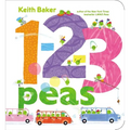 1-2-3 Peas - Board Book