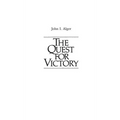 The Quest for Victory: The History of the Principles of War - Hardcover