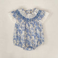 Lightweight Floral Romper For Baby Girls