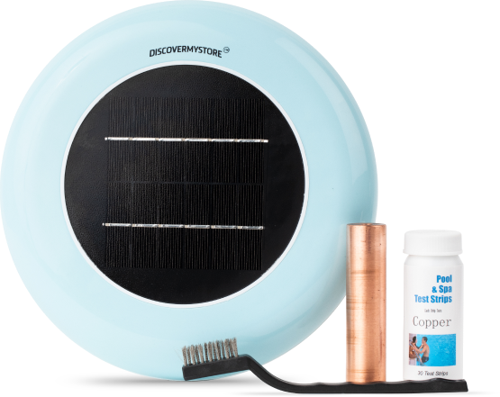 High-Capacity Solar Pool Ionizer for 45,000+ Gallon Swimming Pools