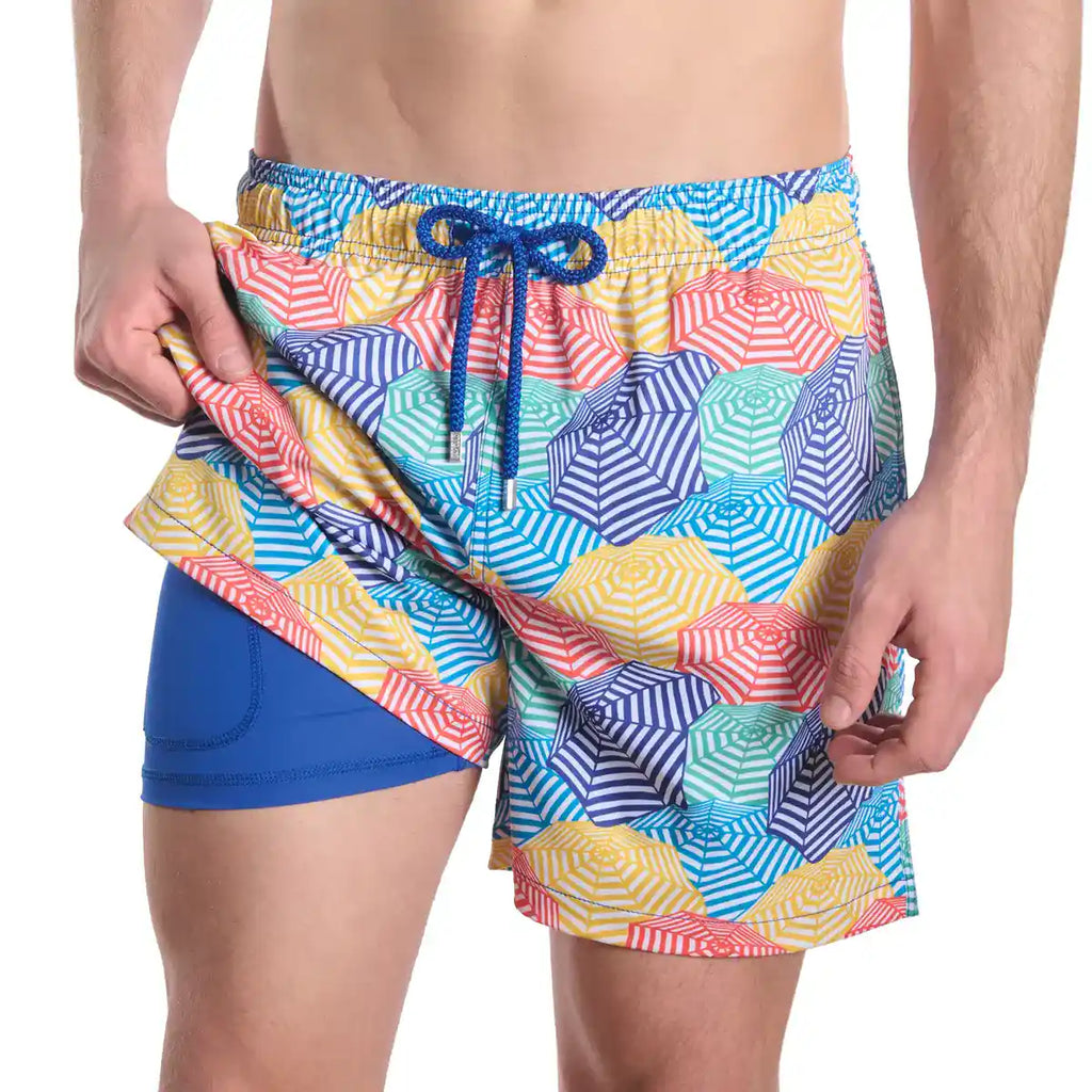 Bayside Shade, Splash Hybrid Short, Compression Lined Swim and Resort Trunk