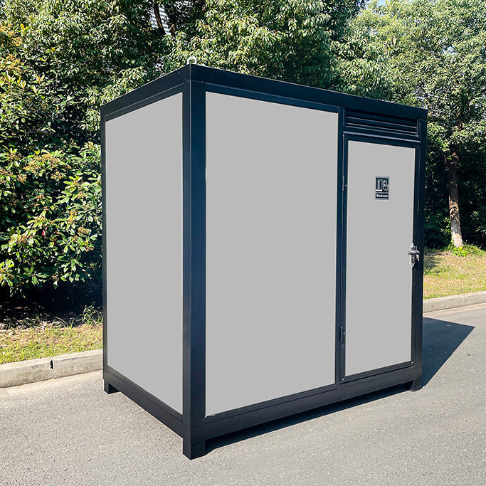 Portable Toilet Cabin - Outdoor Shower Room with Shower, Lights, Sink, and Ventilation Fan
