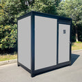 Portable Toilet Cabin - Outdoor Shower Room with Shower, Lights, Sink, and Ventilation Fan