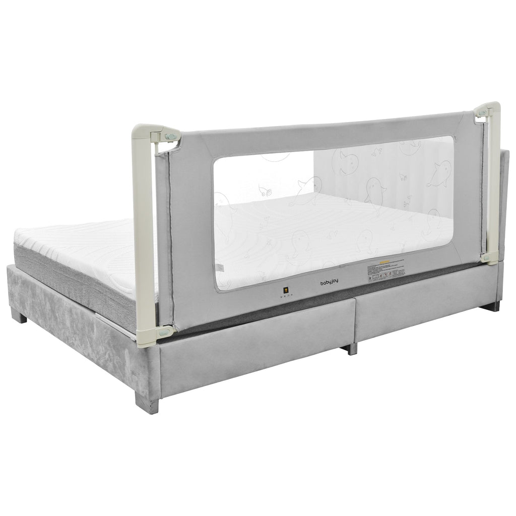 Bed Rail Guard for Toddlers Kid with Adjustable Height and Safety Lock