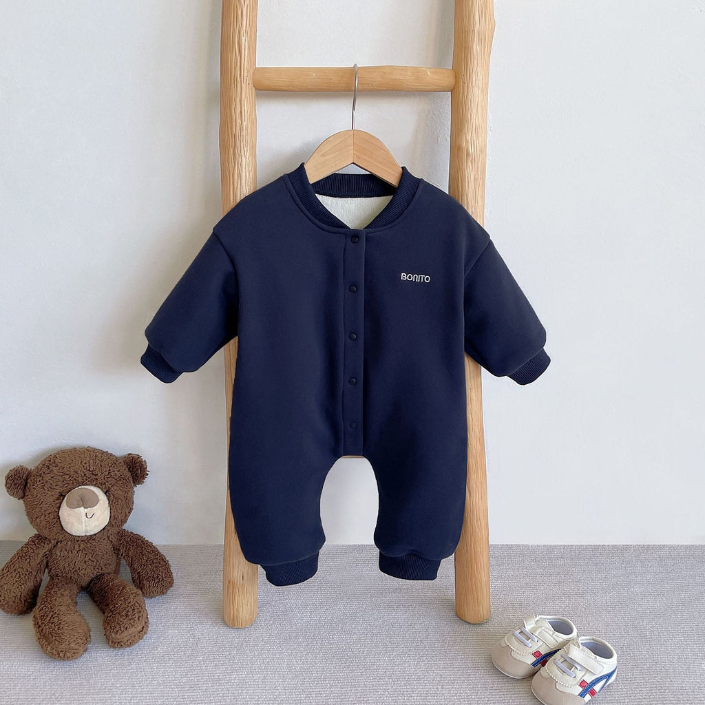 Thickened And Warm One-piece Suit