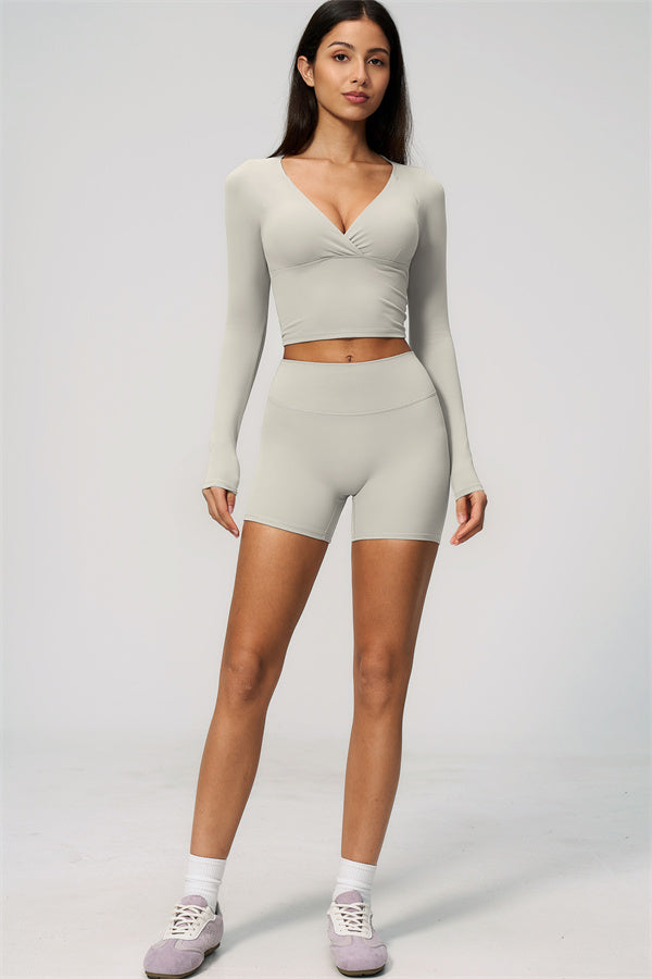 The Lox Long Sleeve Crop top