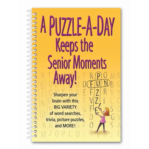 A Puzzle-A-Day Keeps the Senior Moments Away! - Spiral