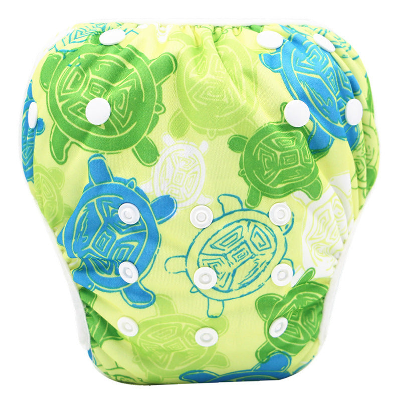 Fashionable Children's Cartoon Swim Trunks