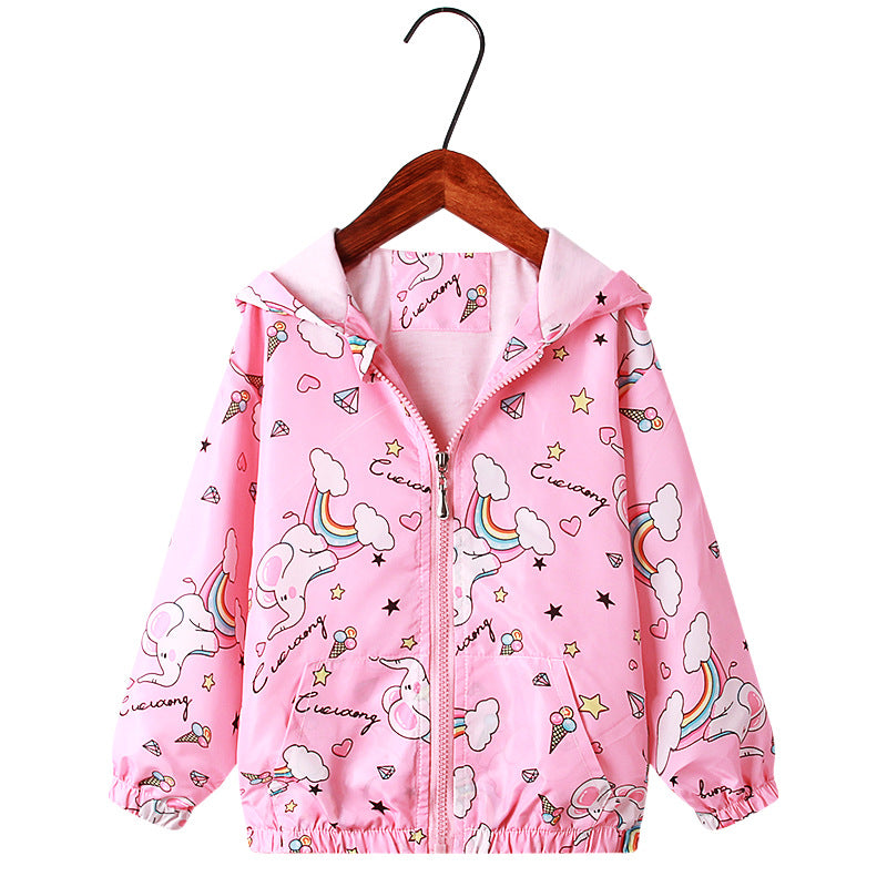 Korean-style Childrens Clothing Girls Outerwear New Autumn Coats