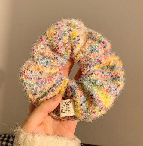 Bun Large Intestine Hair Band Female Hair Rubber Band