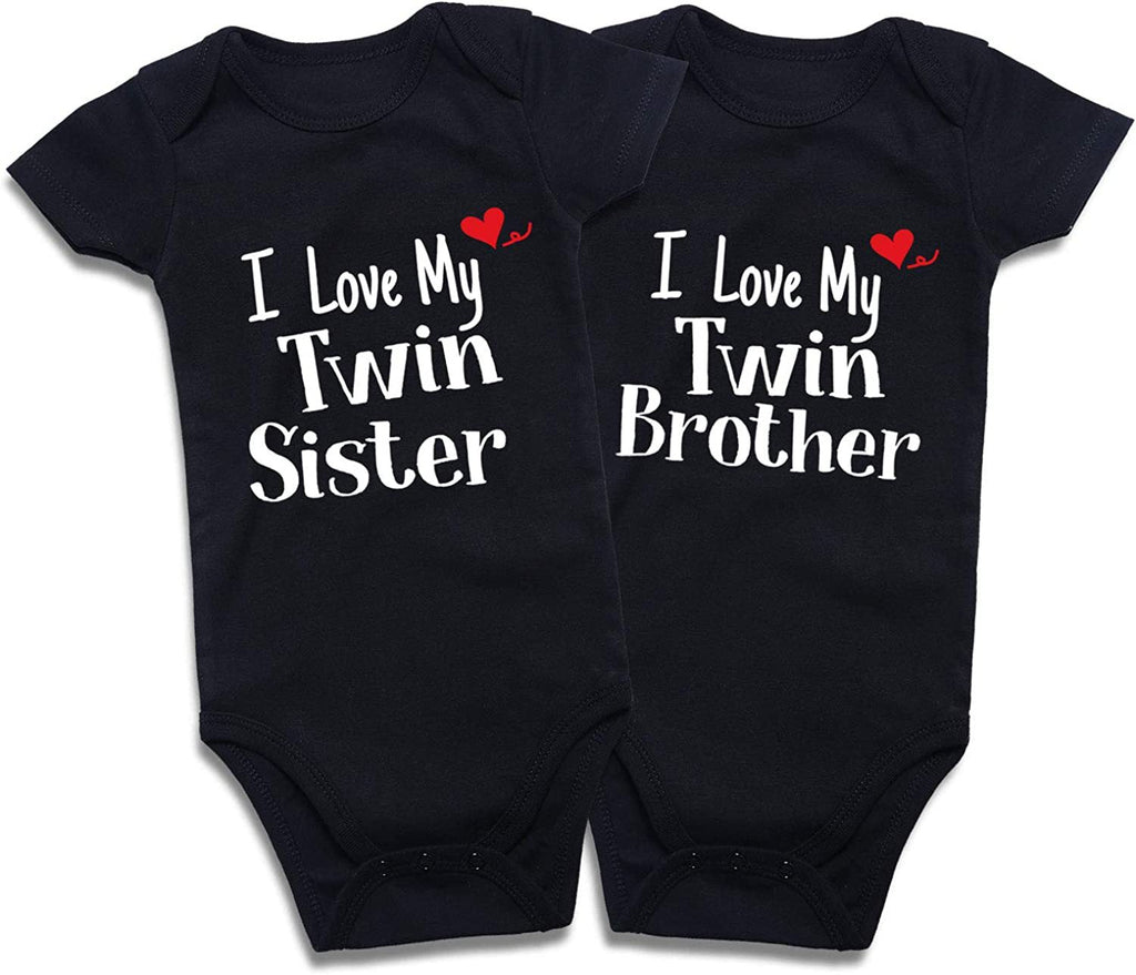 Cotton Baby Onesies 2-Pack - Short Sleeve Bodysuit for Newborn Twins - Soft Infant Clothing