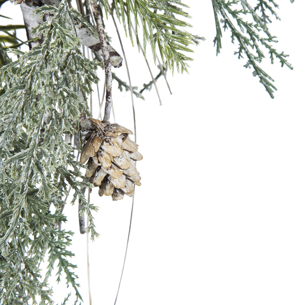 D24" Pine/Pinecone Wreath