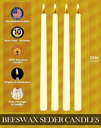 beeswax seder candles 10hours
