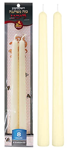 beeswax seder candles 8hours