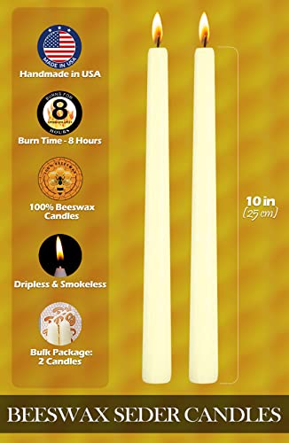 beeswax seder candles 8hours