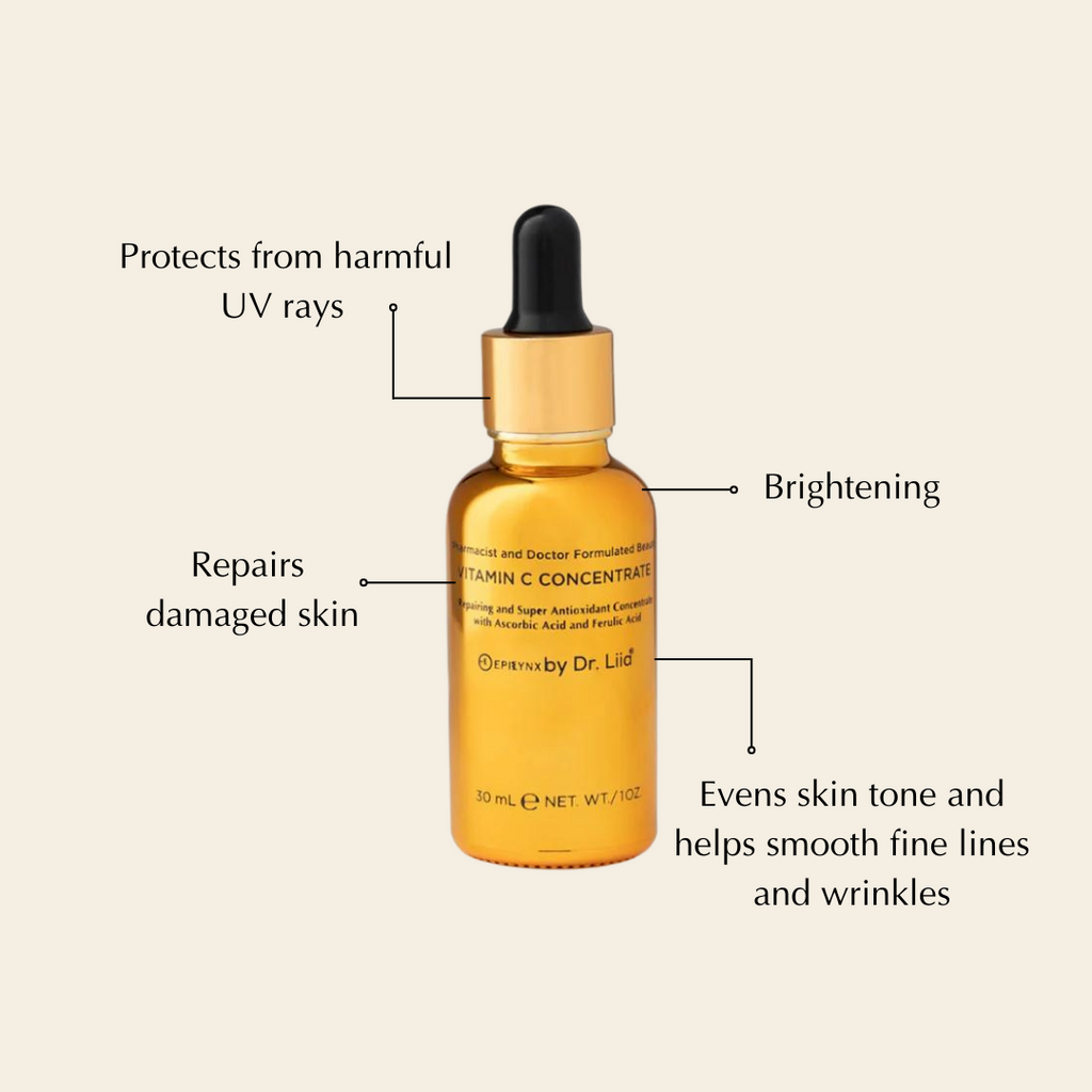 Vitamin C Serum for Sensitive, Mature Skin – Brightens Dark Spots Without Stinging, Fragrance-Free