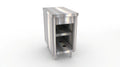 Duke Thurmaduke TST-18PG Solid Top Utility Counter, Stainless Steel Top, Open Rear with Undershelves, 18 x 32 x 36 Inches