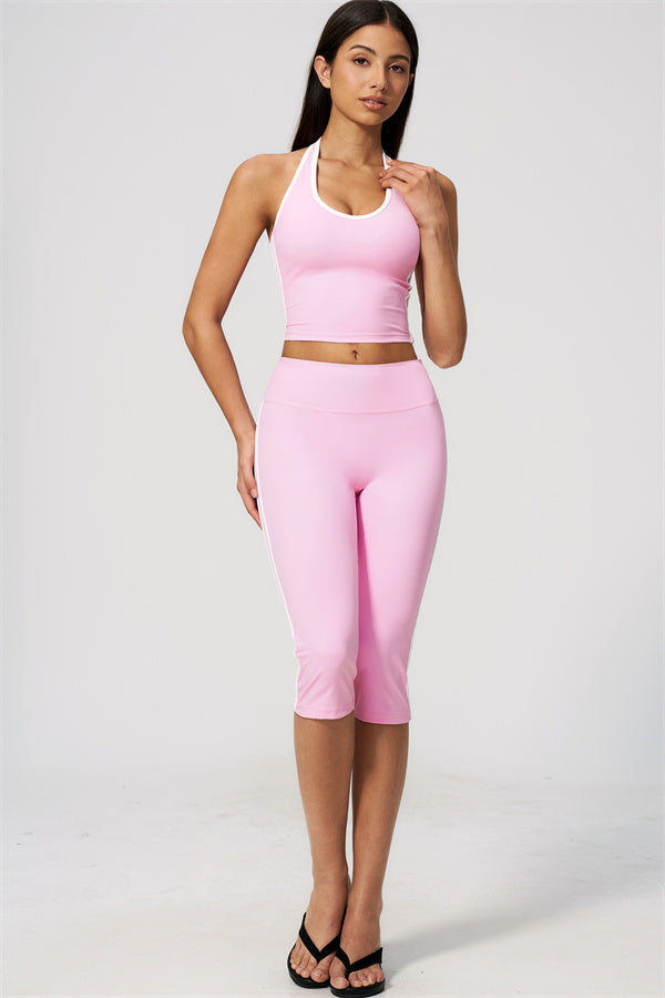 The Onyx Tank Top Capri Leggings 2-Piece Set