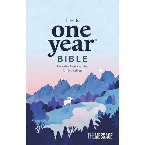 The One Year Bible the Message (Softcover) - Paperback