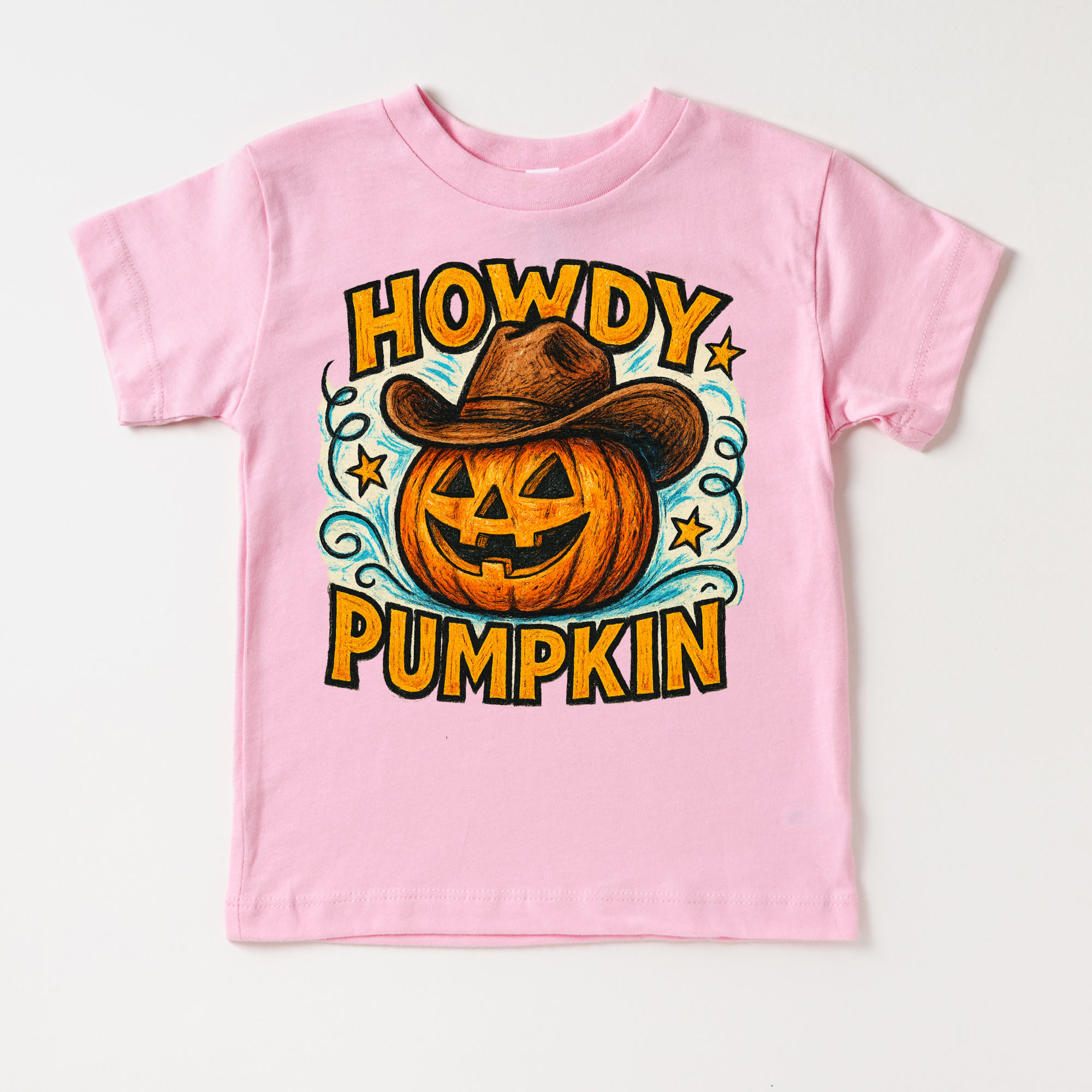 Howdy Pumpkin Western Halloween Shirt - Halloween Tee