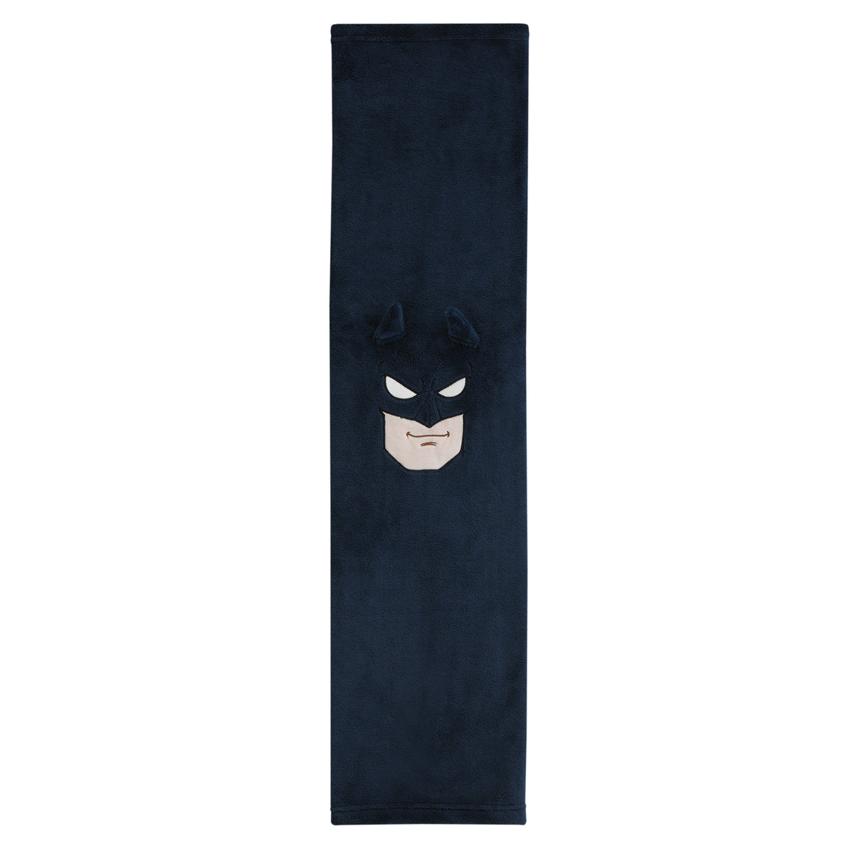 Batman The Caped Crusader Navy, Gray and Yellow Batman Character Shaped Blanket
