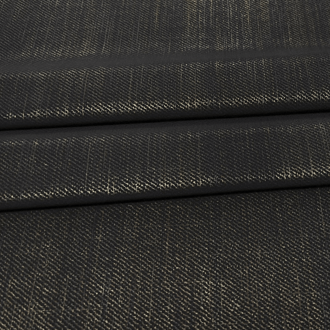 Denim Dream Rainbow Foiled Spandex Fabric | Blue Moon Fabric