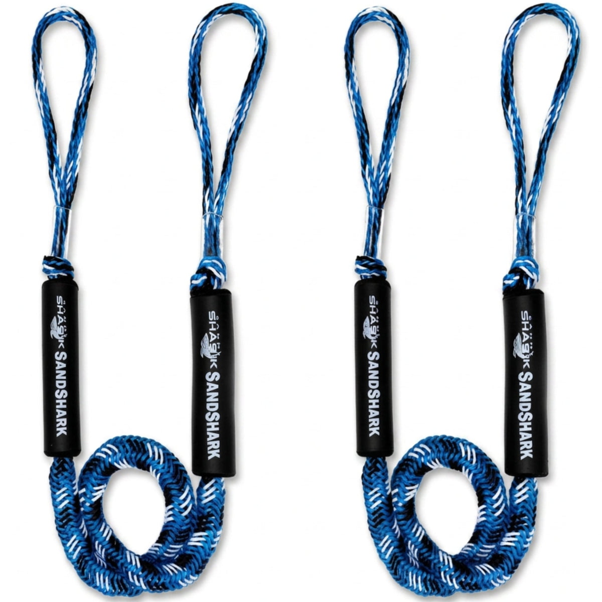4-5.5 ft Bungee Dock Line. Blue (2PK)
