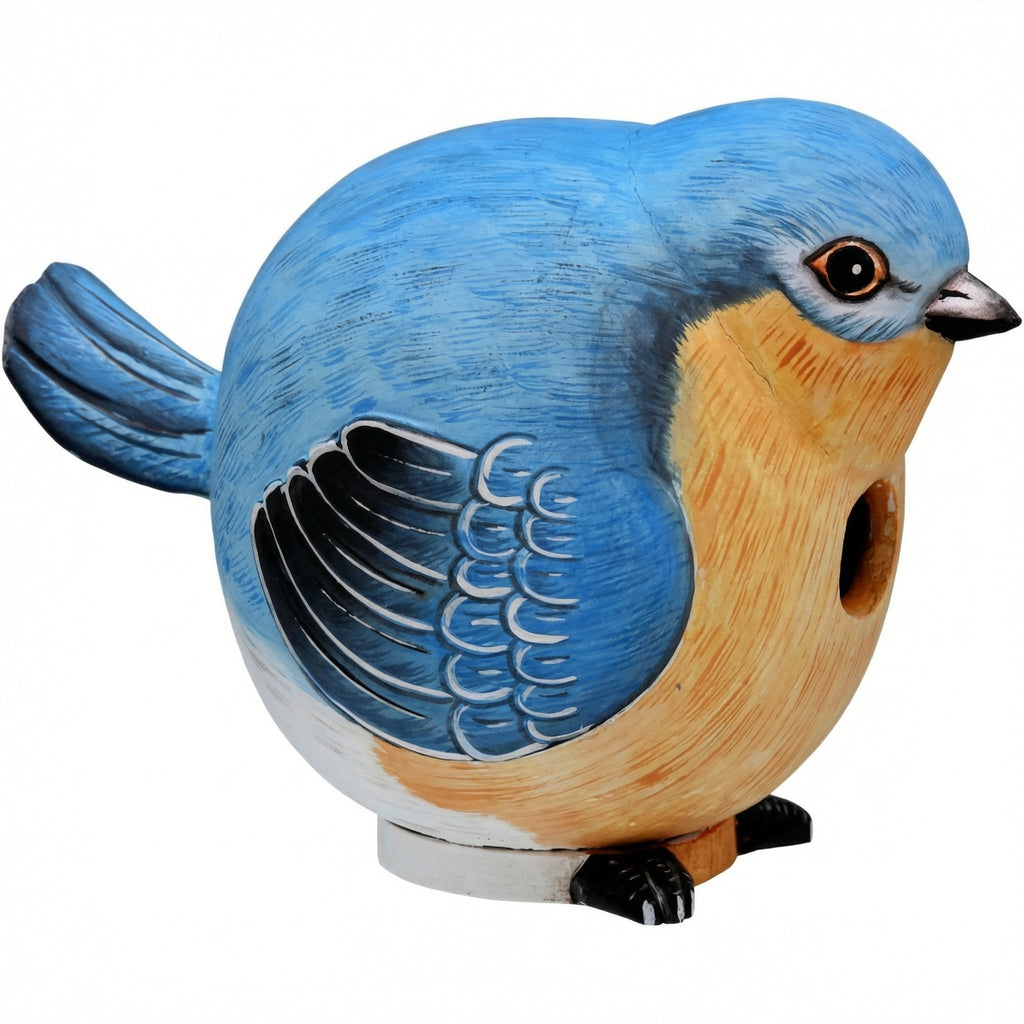 Bluebird Gord-O Wooden Birdhouse