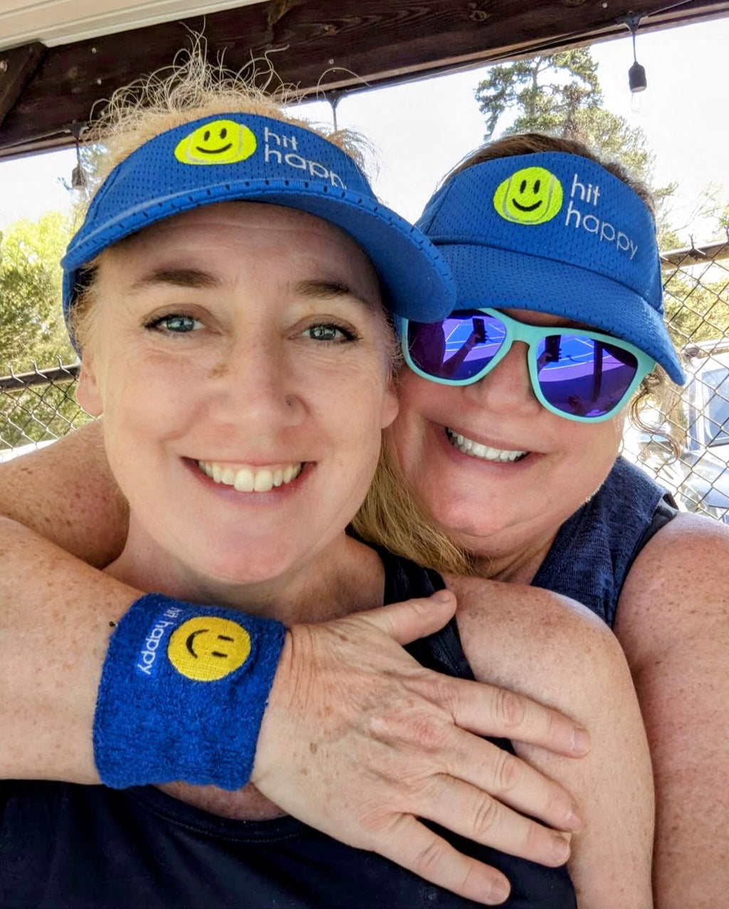 Hit Happy Mesh Tennis Visor
