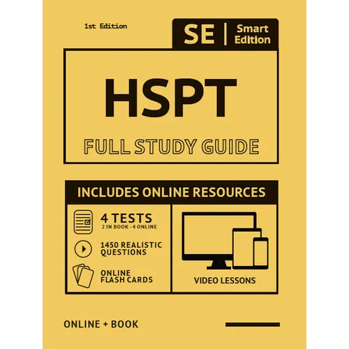 HESI A2 Full Study Guide: Smart Edition Academy HESI A2 Prep Book with 3 Online Practice Tests - Paperback