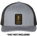 Bow Hunter I can Do All things Through Christ UV Printed Hat Patch