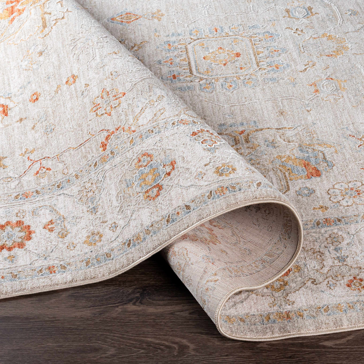 Bradley Oushak Thick Luxe Area Rug