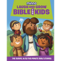 Laugh and Grow Bible for Kids: The Gospel in 52 Five-Minute Bible Stories - Hardcover