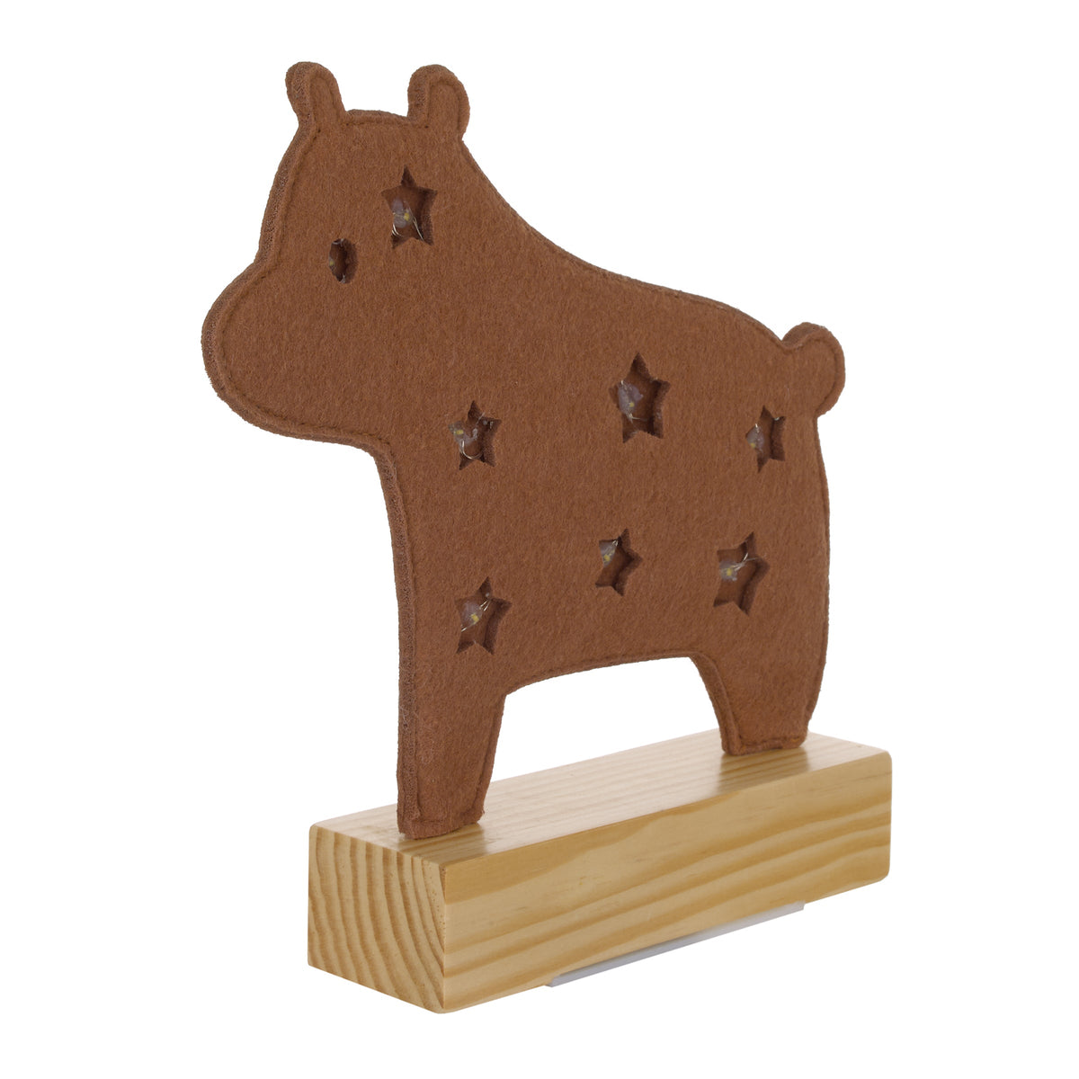 Brown Bear Lighted Nursery DÃ©cor