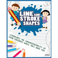 Line and stroke shapes: stimulates the graphomotricity of your children while they have fun - Paperback