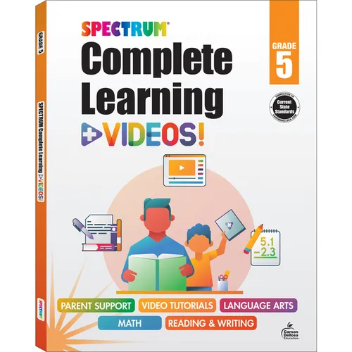 Spectrum Complete Learning + Videos Workbook: Volume 70 - Paperback