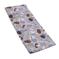 Welcome to the Galaxy Navy and Gray Yoda, Princess Leia, R2-D2 , Chewbacca, and Darth Vader Deluxe Easy Fold Toddler Nap Mat
