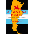 Argentina, 1516-1987: From Spanish Colonization to Alphonsín. (Updated) - Paperback