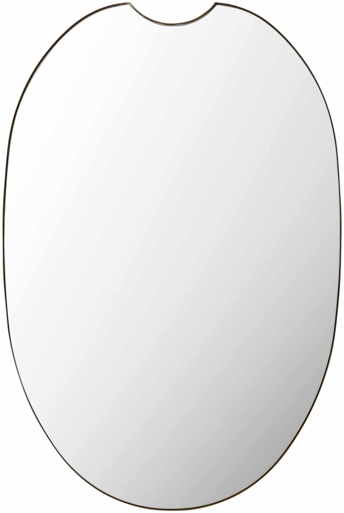 Escaudain Contemporary Gold Mirror - Clearance
