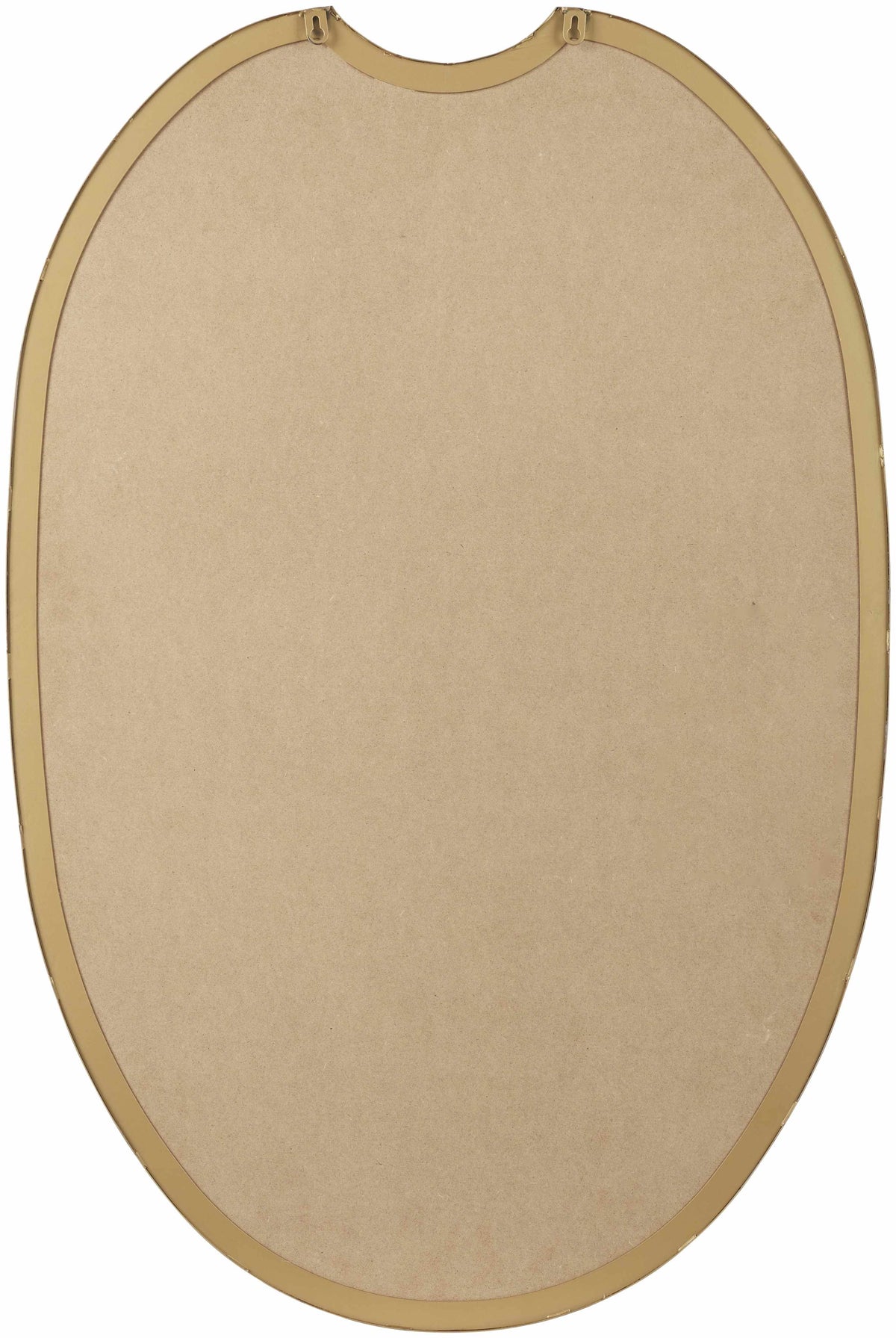 Escaudain Contemporary Gold Mirror - Clearance