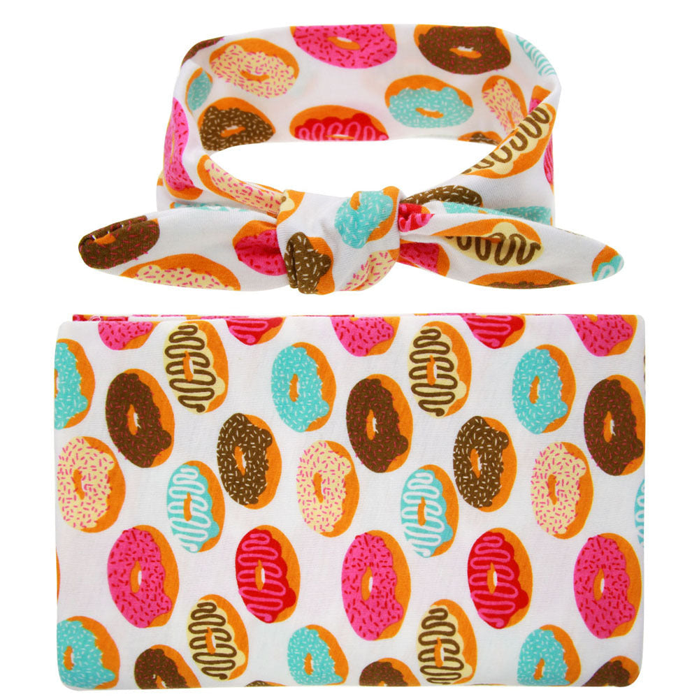Childrens Rabbit-ear Wrap Cloth Set