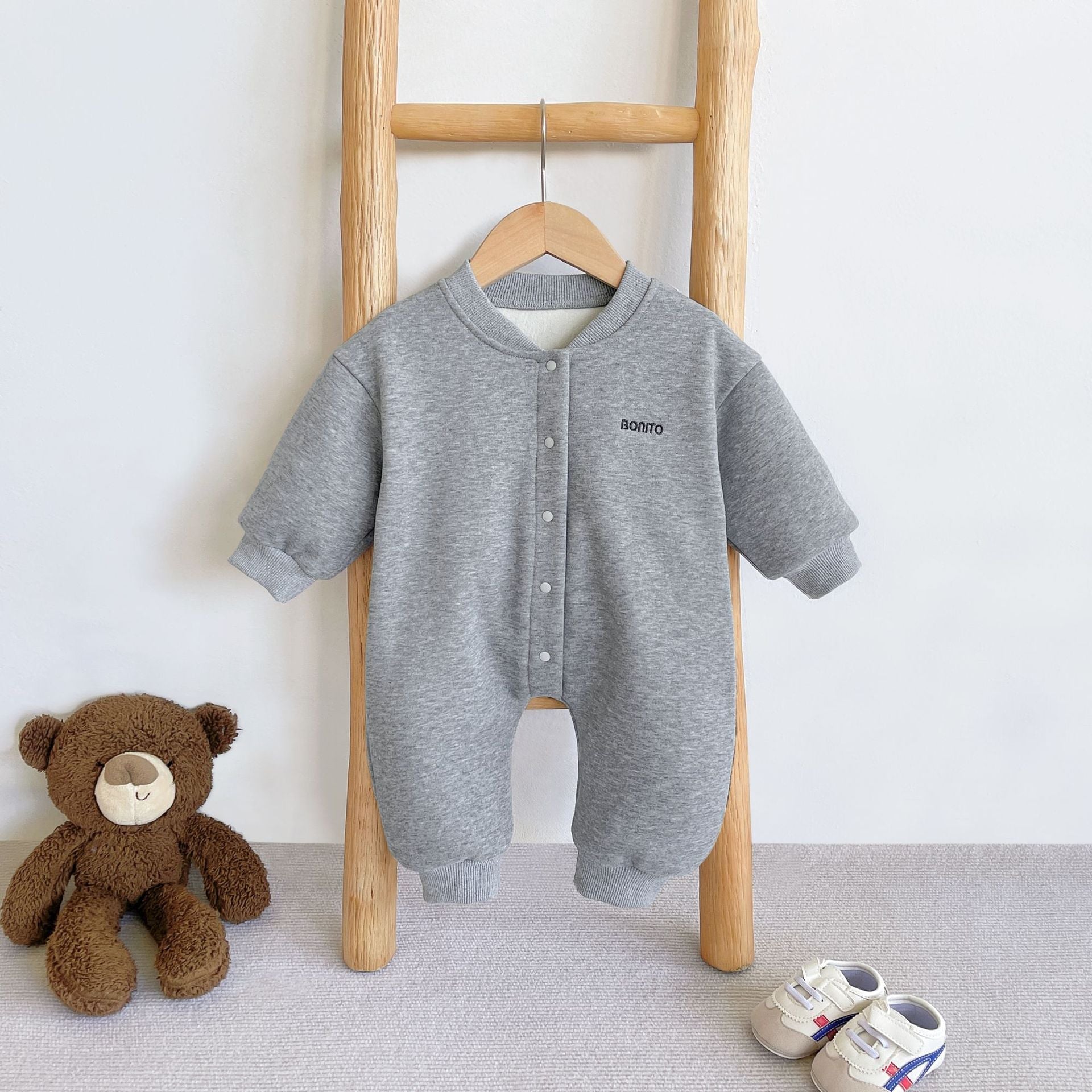 Thickened And Warm One-piece Suit