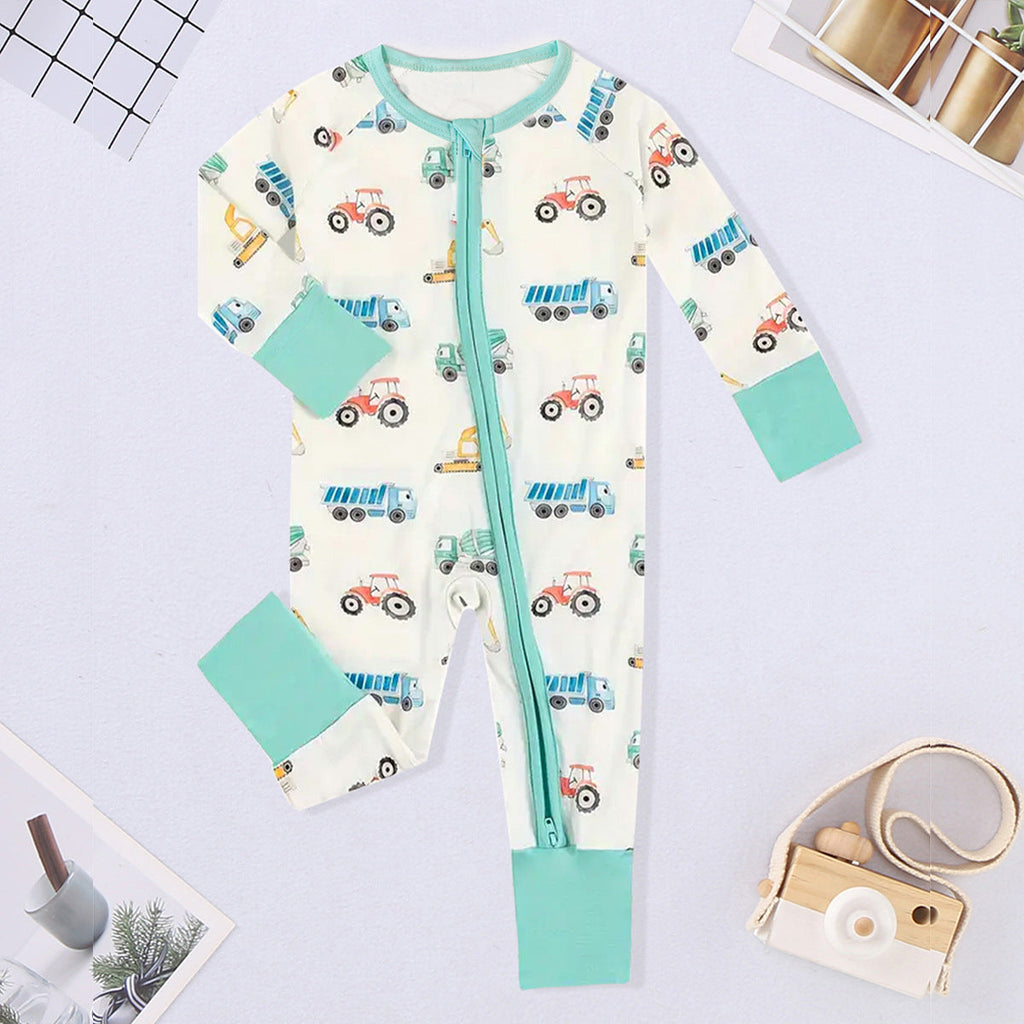 New-style Childrens Romper Boys Hooded Jumpsuit