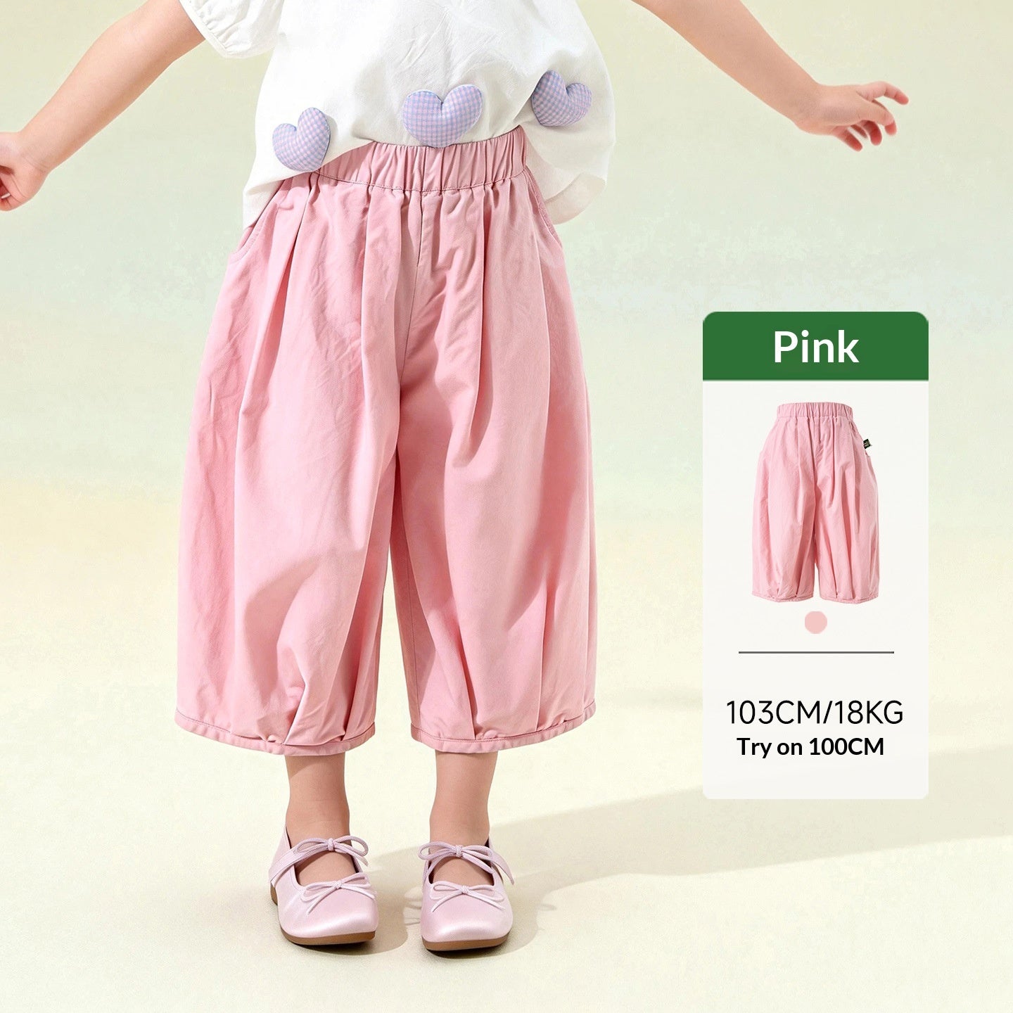 Girls Two-piece Set Top And Pants