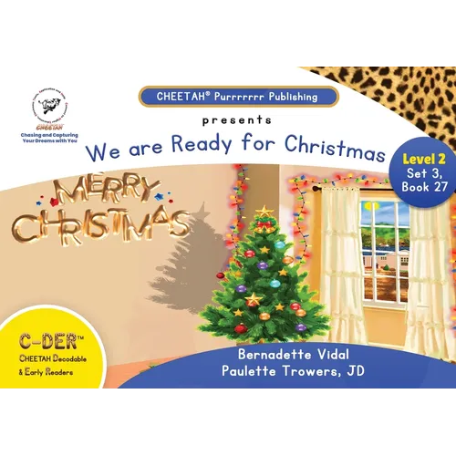 C-DER(Cheetah decodable & early readers) Set3, book27. We are ready for Christmas - Paperback